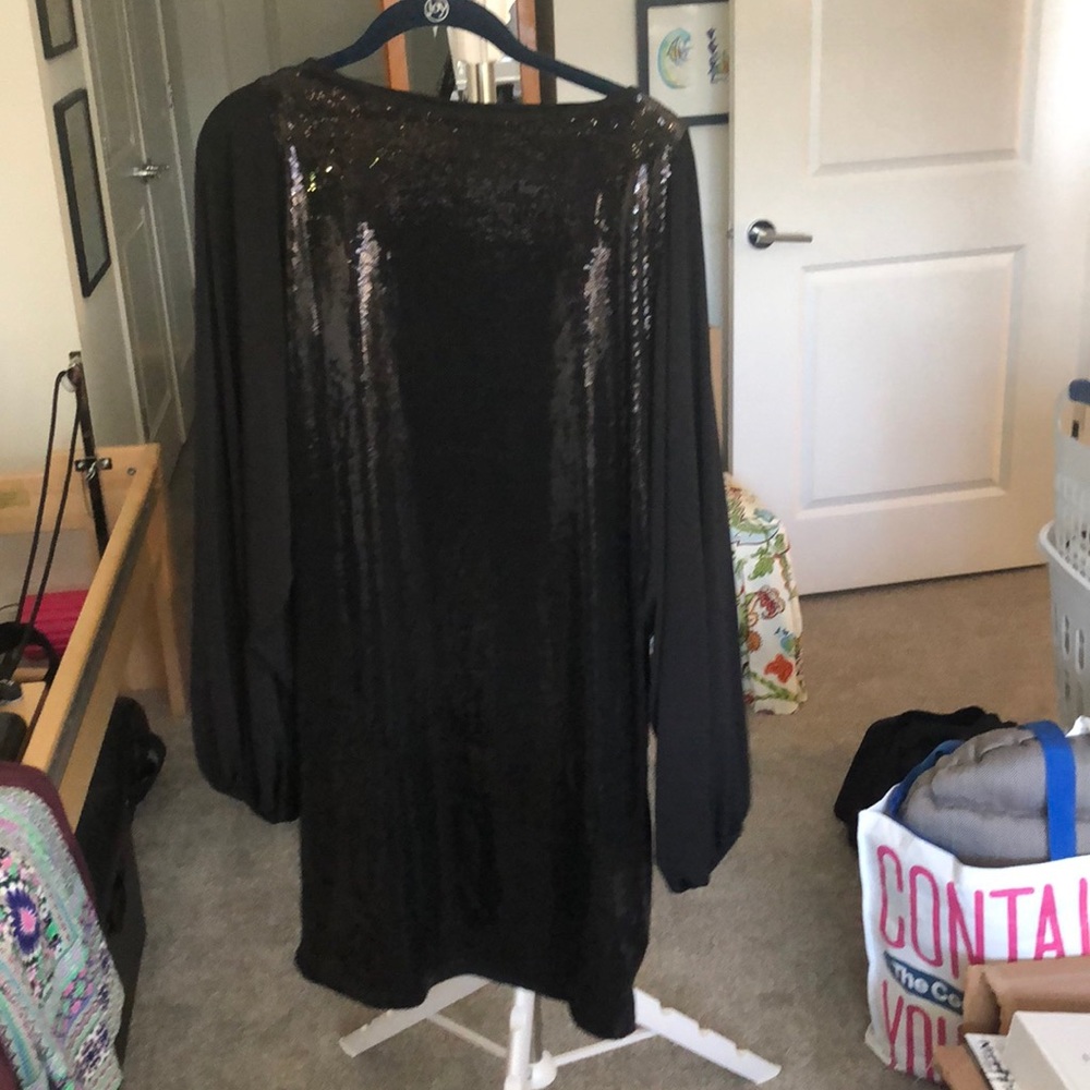 Black formal dress